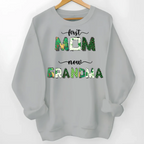 family names shirt or sweatshirt with first mom now grandma warm everyday style