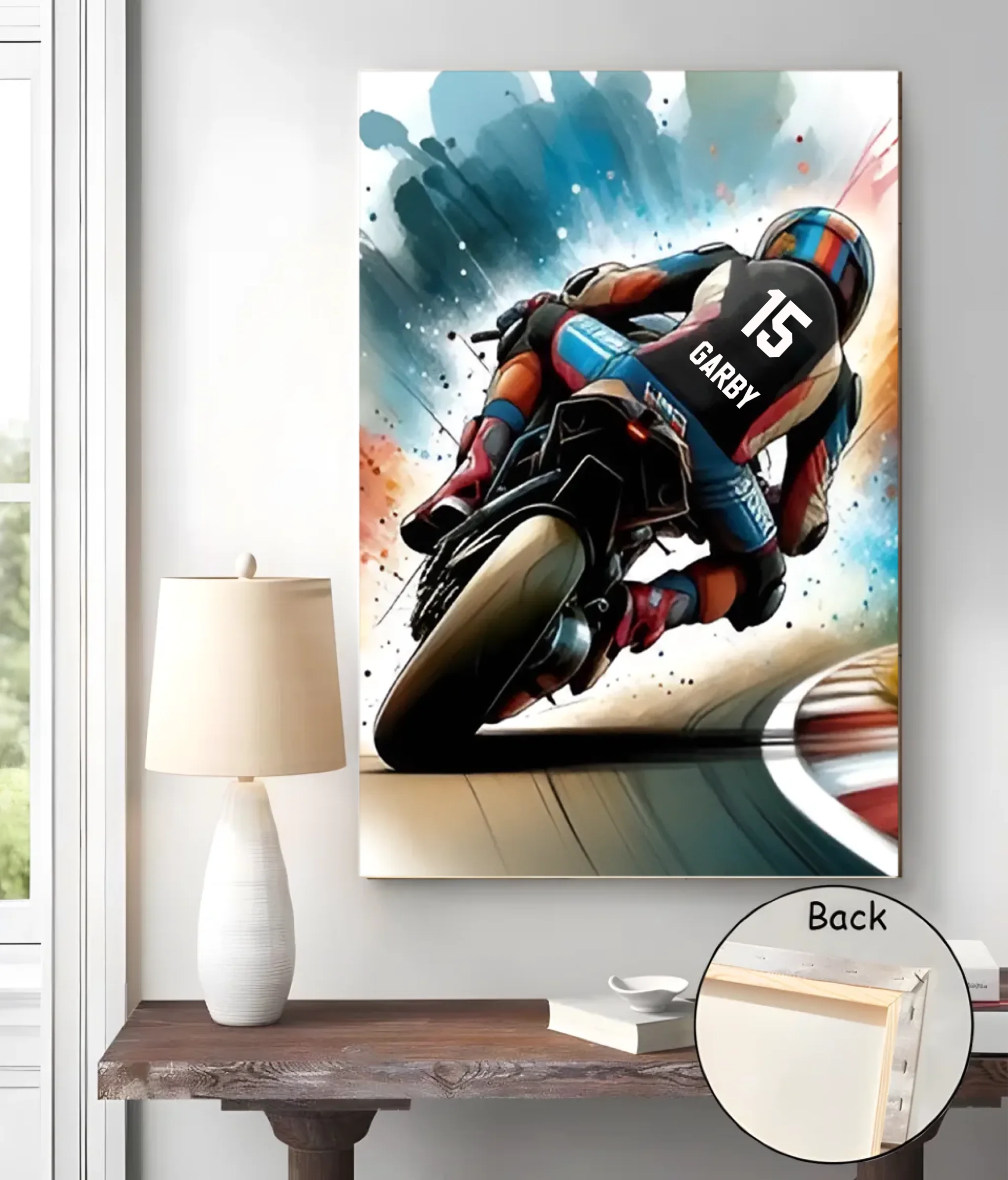 Framed Canvas竖版