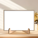 desk decoration wooden personalized photo with custom name memorial design