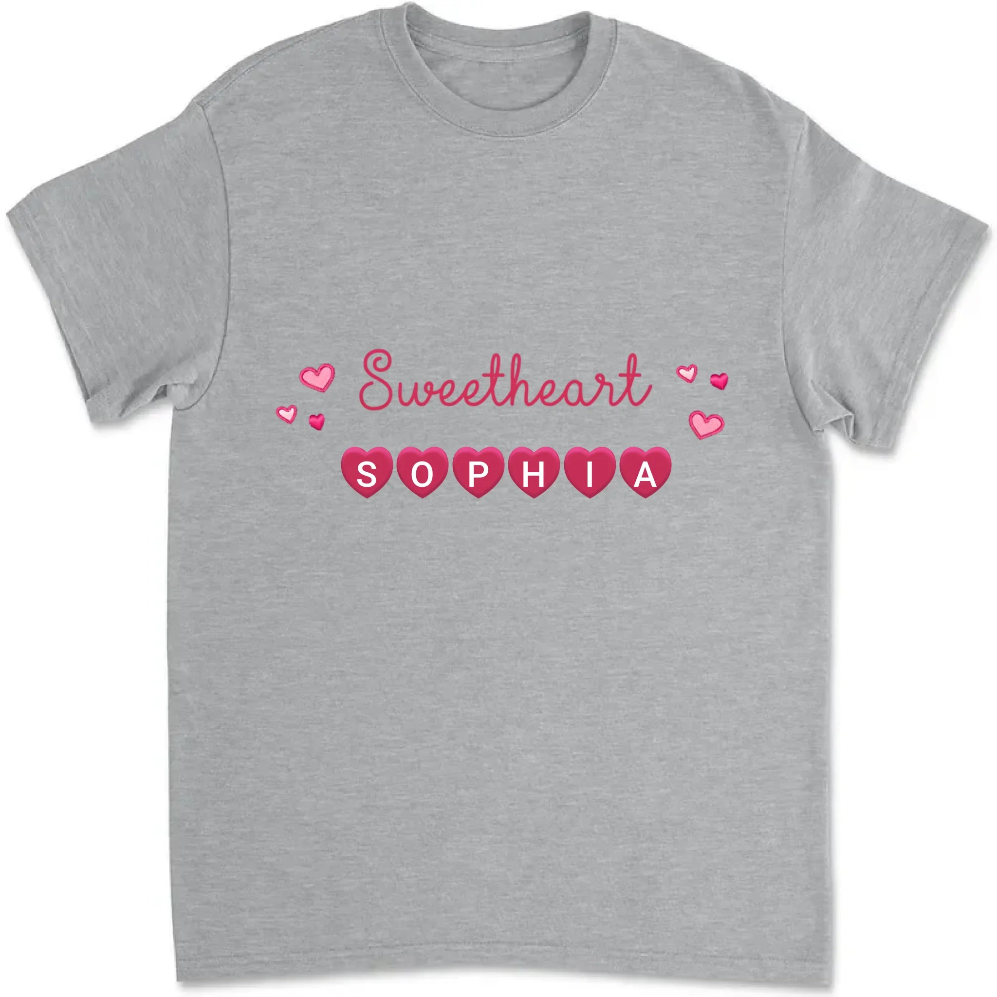t shirt sweethearts of grandmas heart personalized design soft everyday wear
