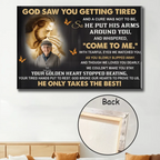 personalized photo canvas wooden memorial keepsake poster and canvas
