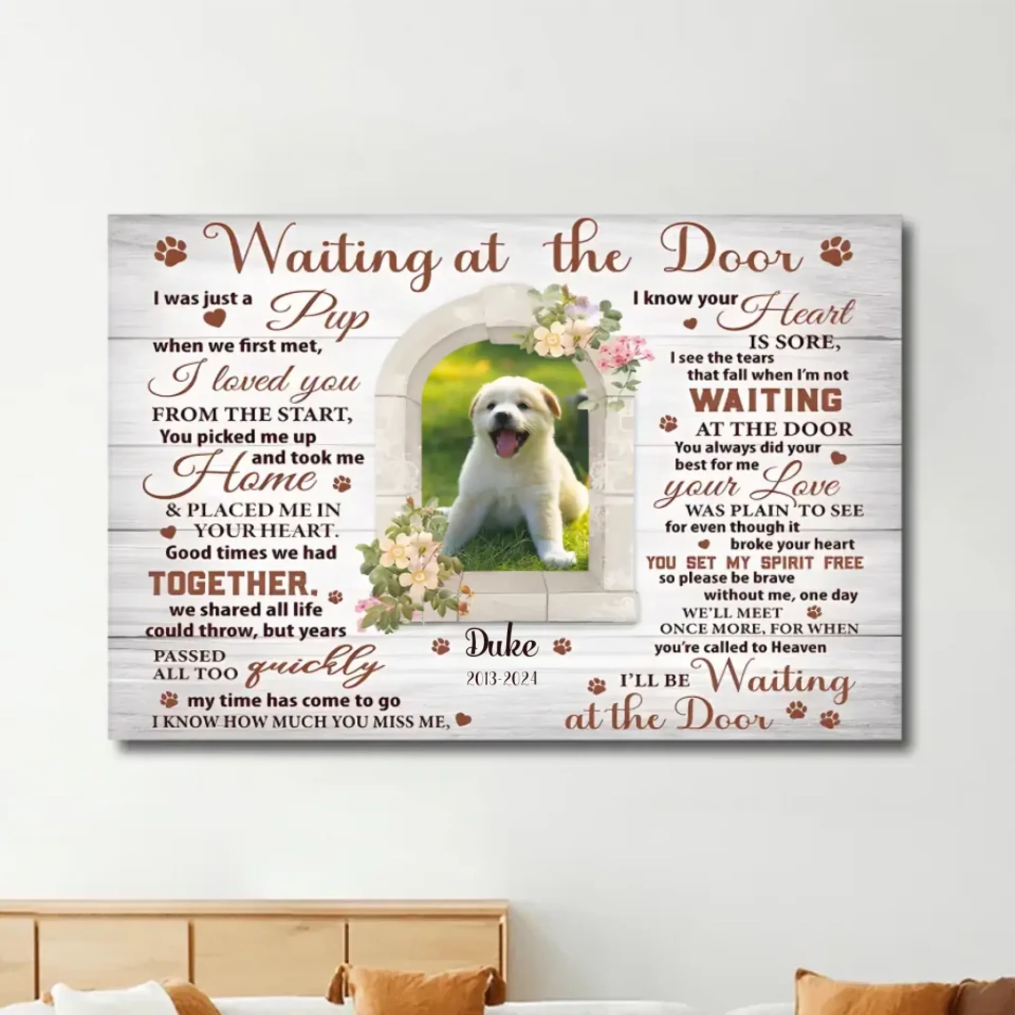 Poster Without Frame Canvas Personalized Design Personalized Wall Art