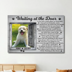 Canvas Personalized Design Sympathy Gift for Loss of Dog Poster Without Frame