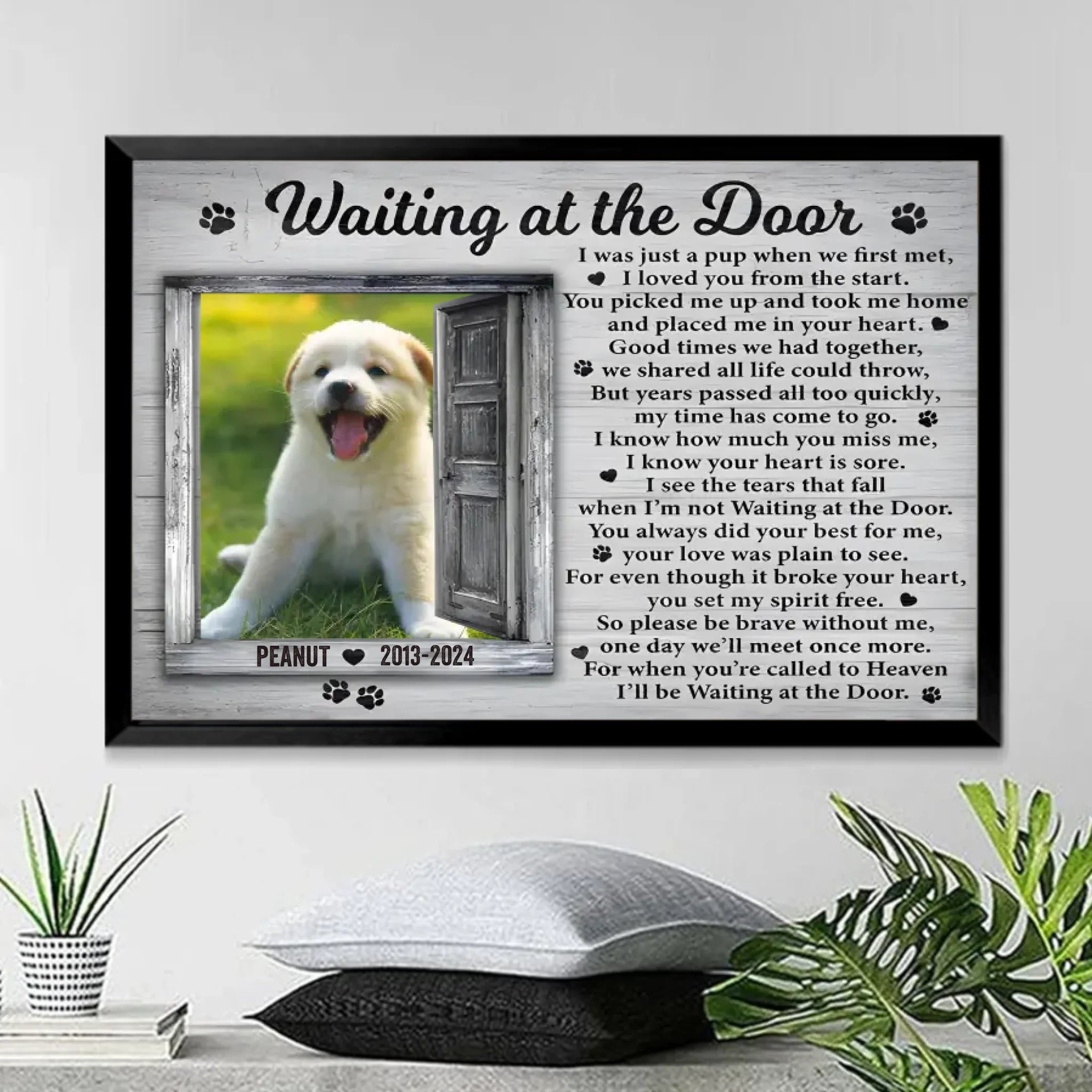 Personalized Design Canvas Personalized Wall Art Poster Without Frame