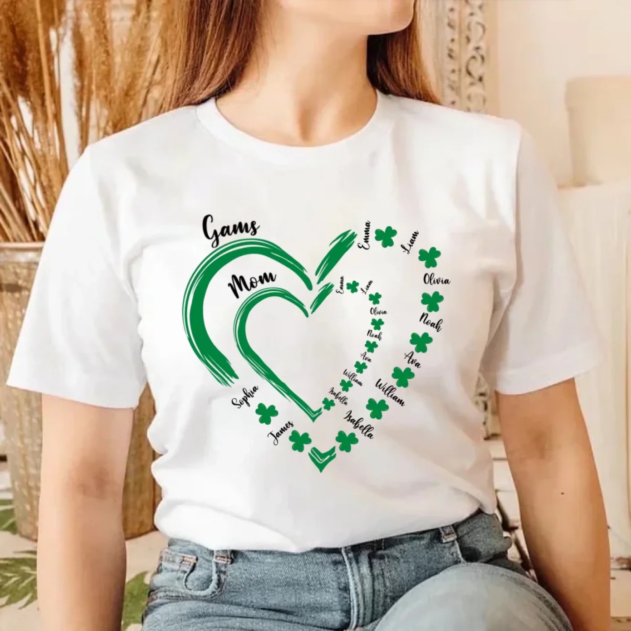 t shirt personalized design family keepsake for grandma
