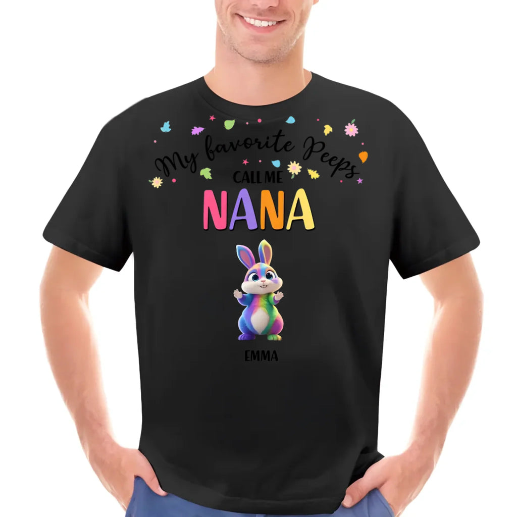 my favorite peeps call me grandma t shirt heartfelt keepsake for grandma