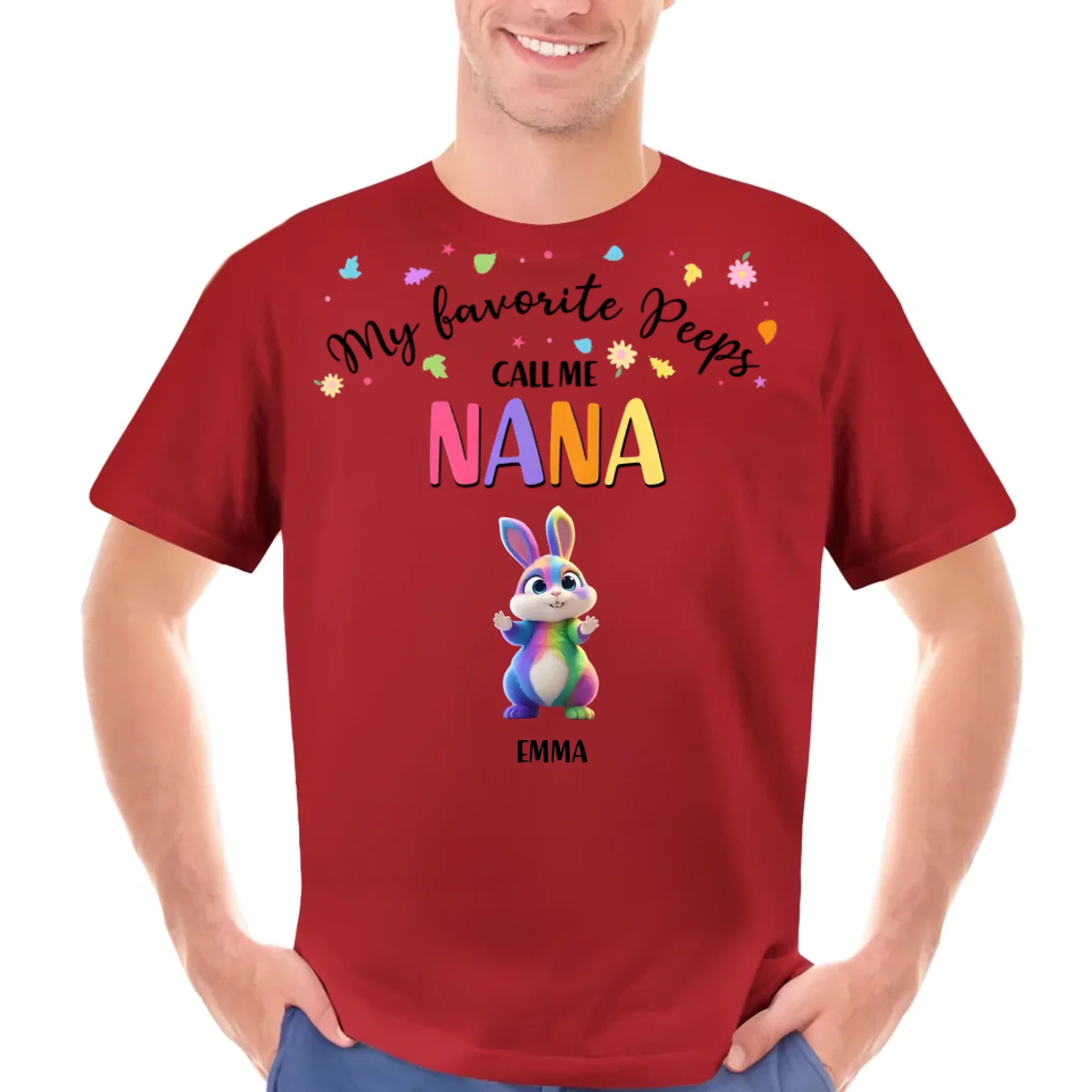 my favorite peeps call me grandma t shirt mothers day gift for grandma