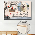 Poster Without Frame Plaque Home Remembrance Gift for Loss of Dog Photo Display Keepsake