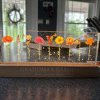 night light made for grandmas heart personalized birth flowers christmas gift for grandma