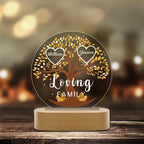custom names wooden acrylic night light keepsake as a new home gift