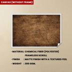canvas with inner frame wooden canvas or poster personalized design gift for brother