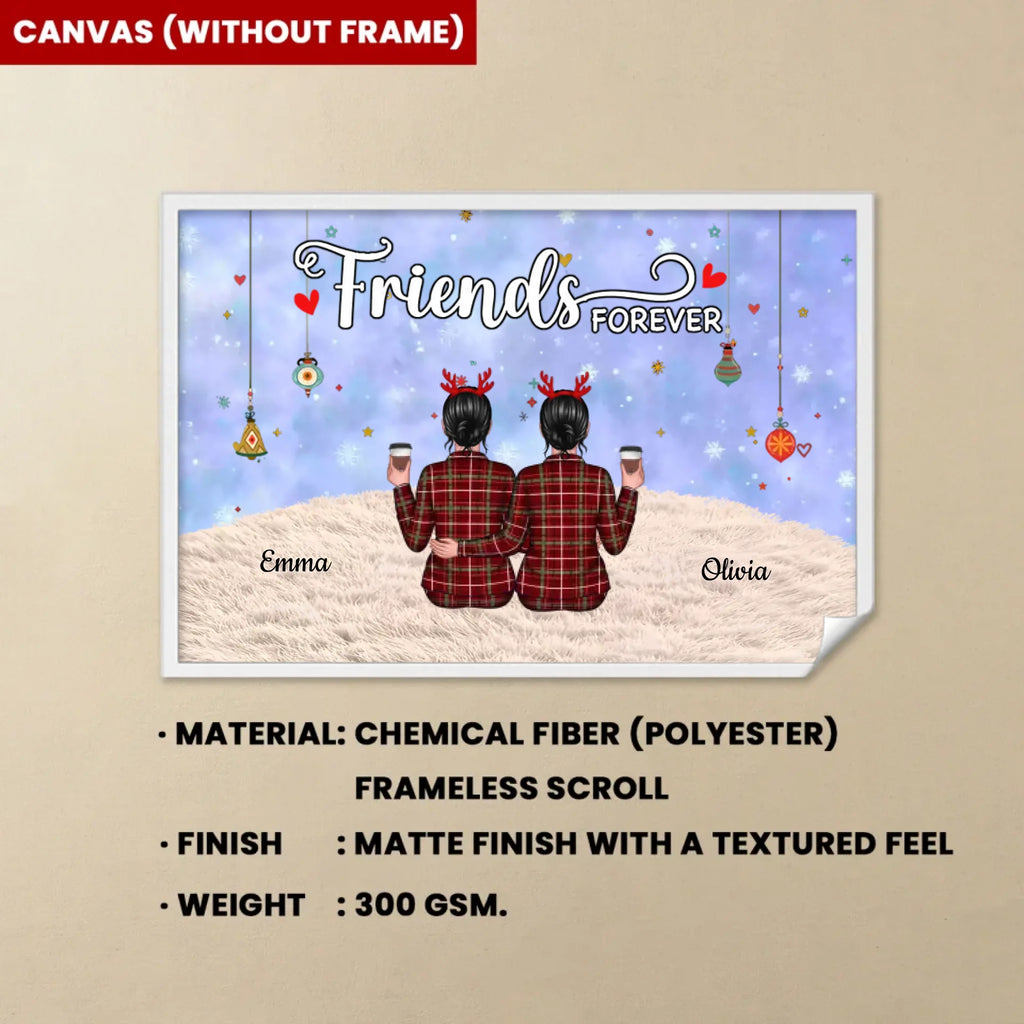 canvas unframed wooden plaque personalized design gift for sister