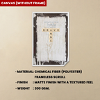 personalized photo with name canvas memorial design poster and canvas