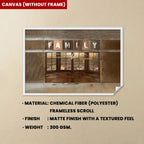 wooden canvas personalized photo photo tribute poster and canvas