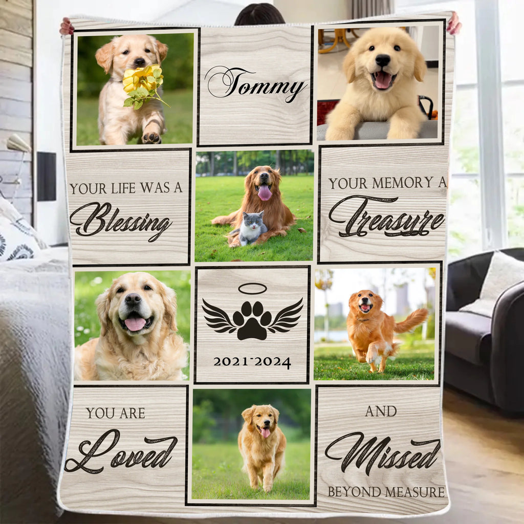 Blanket Flannel Blanket Personalized Photo Soft Cozy Throw
