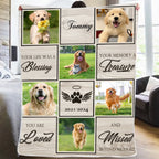 Blanket Flannel Blanket Personalized Photo Soft Cozy Throw