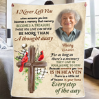 blanket personalized photo comfort during grief