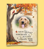 Blanket Flannel Personalized Design Blanket Sympathy Gift for Loss of Dog