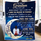 personalized photo with custom text blanket cozy comfort throw remembrance gift