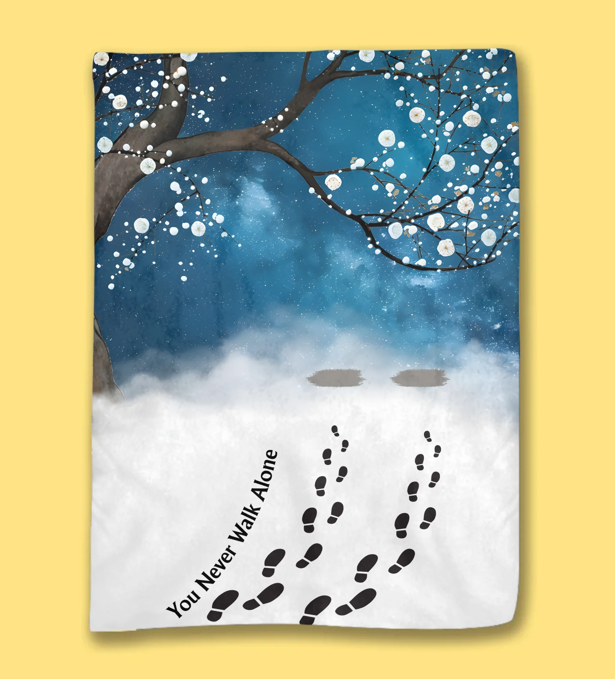 blanket personalized design memorial design