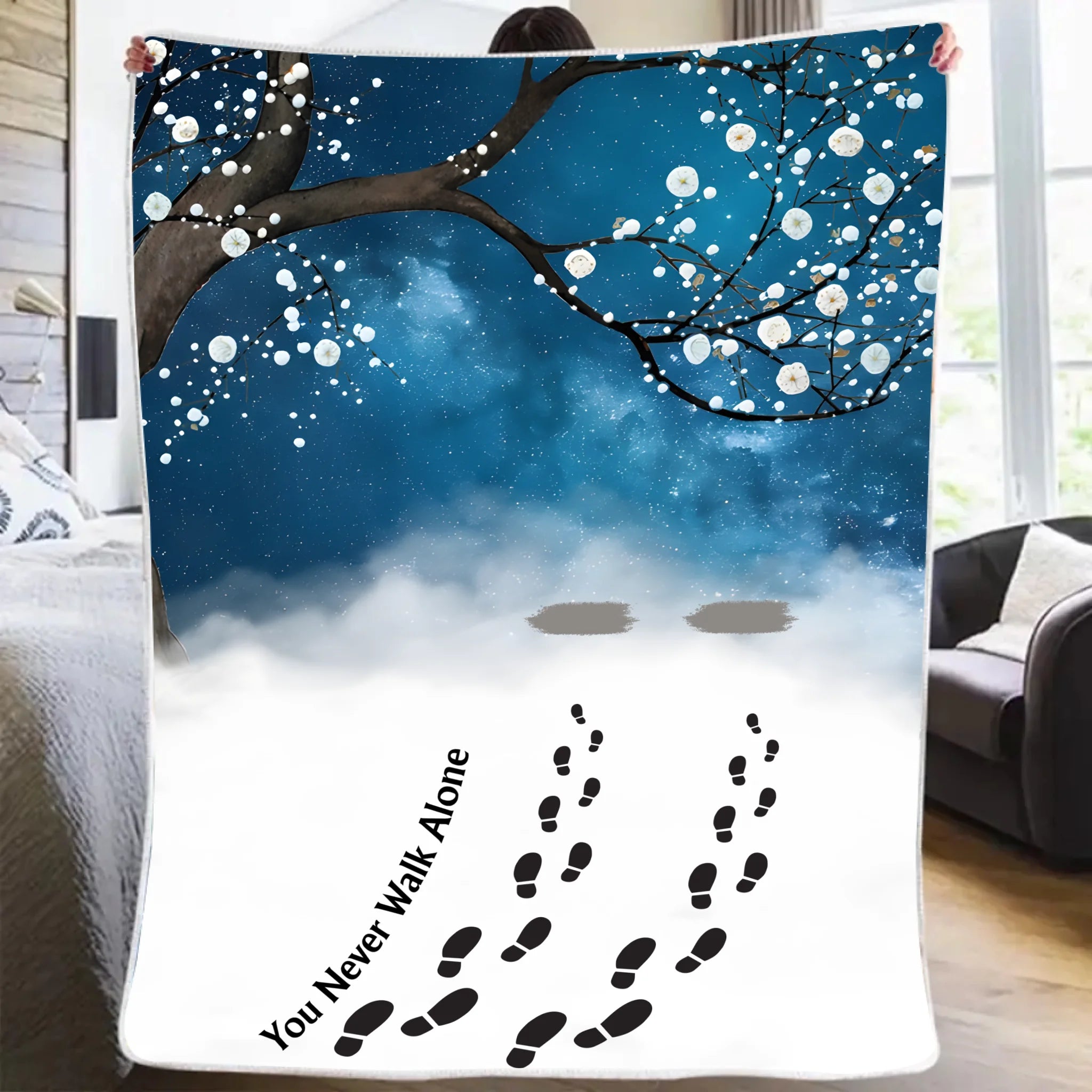 personalized design blanket memorial design