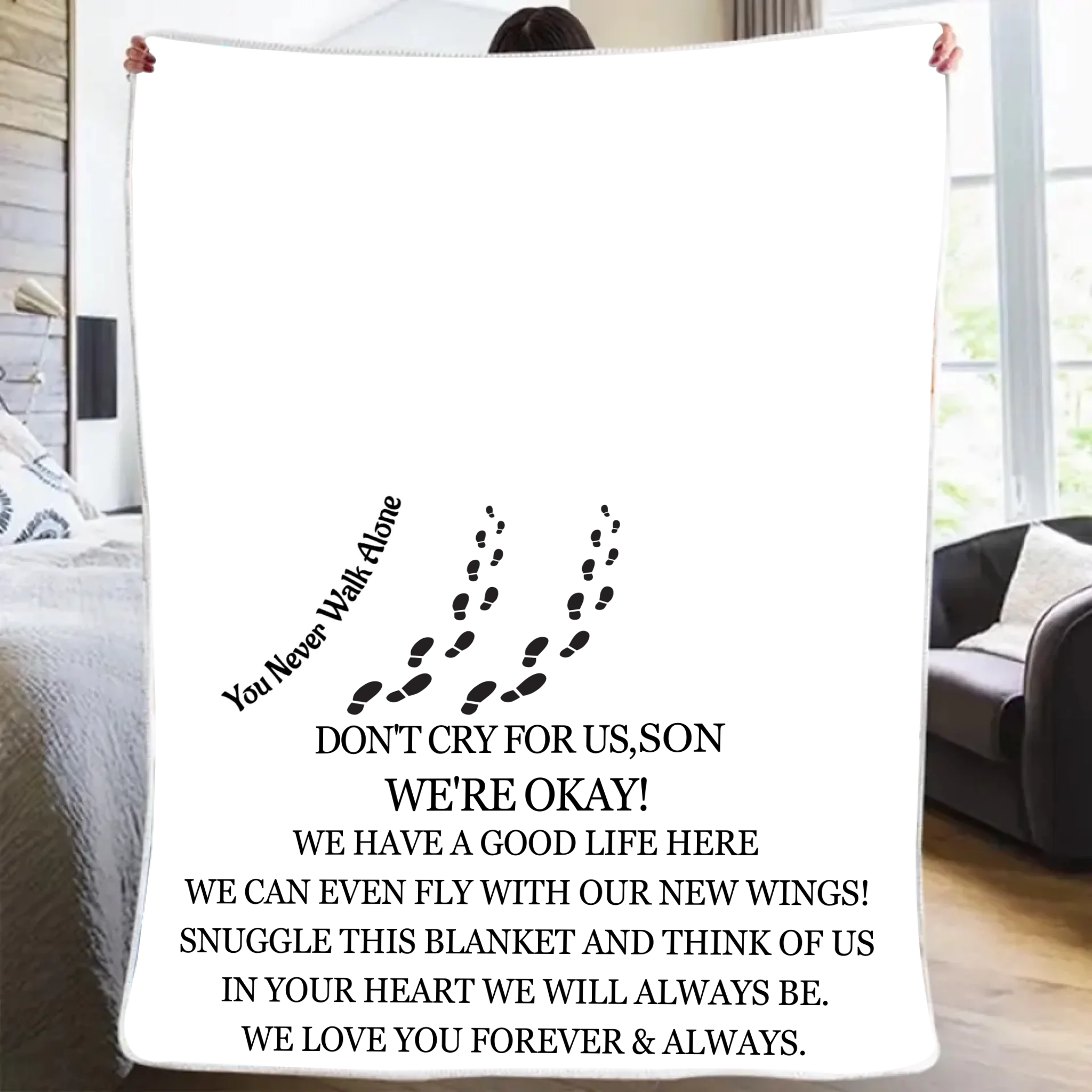 blanket personalized design comfort throw