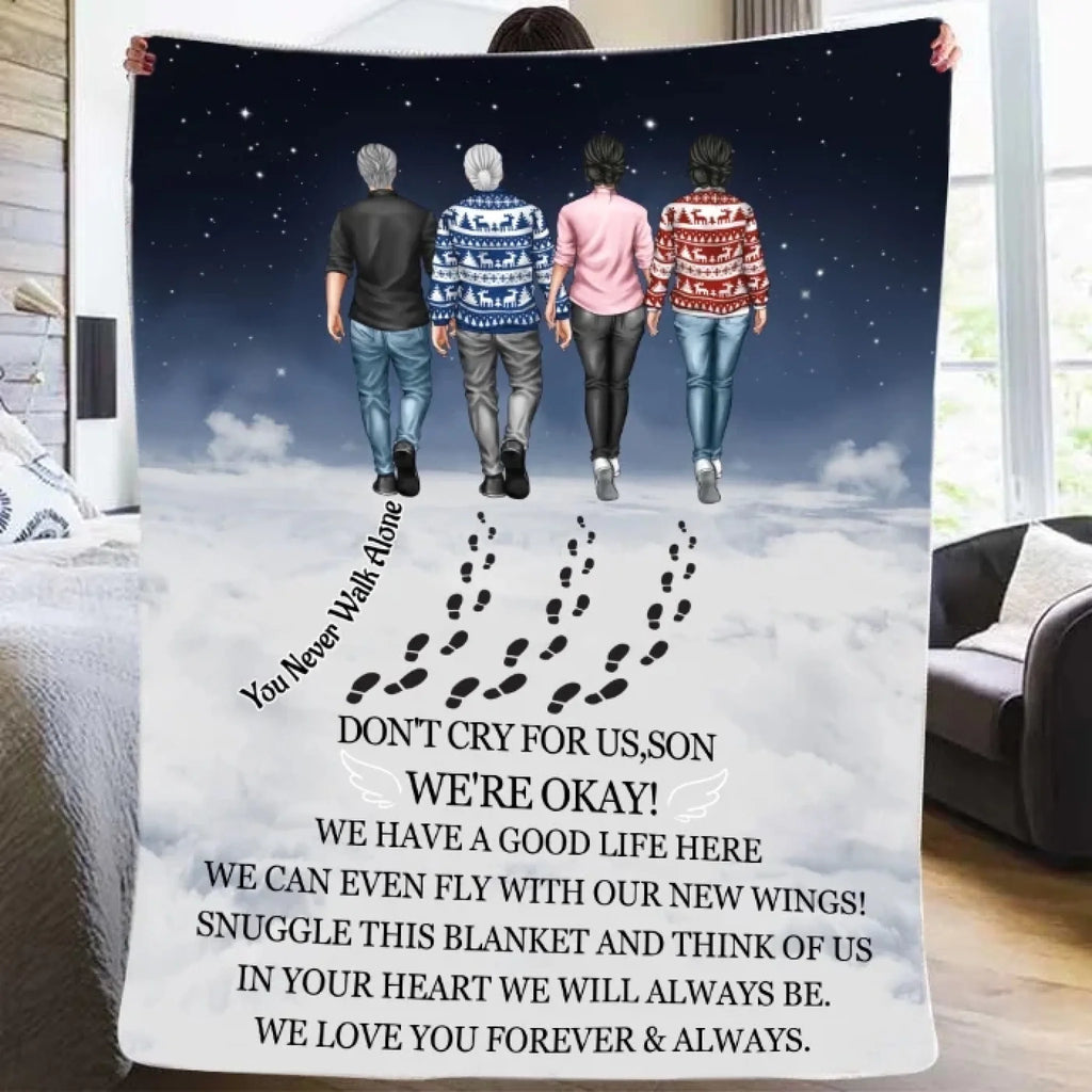 blanket personalized design comfort during grief