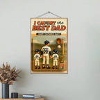 thoughtful custom gift for dad with custom detail