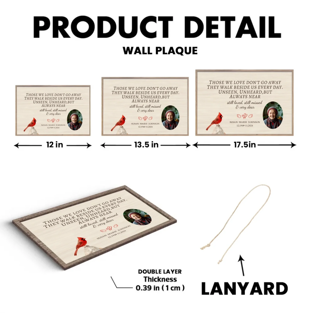 personalized photo desk decoration memorial design wall