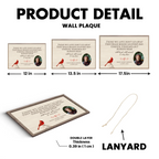 personalized photo desk decoration memorial design wall