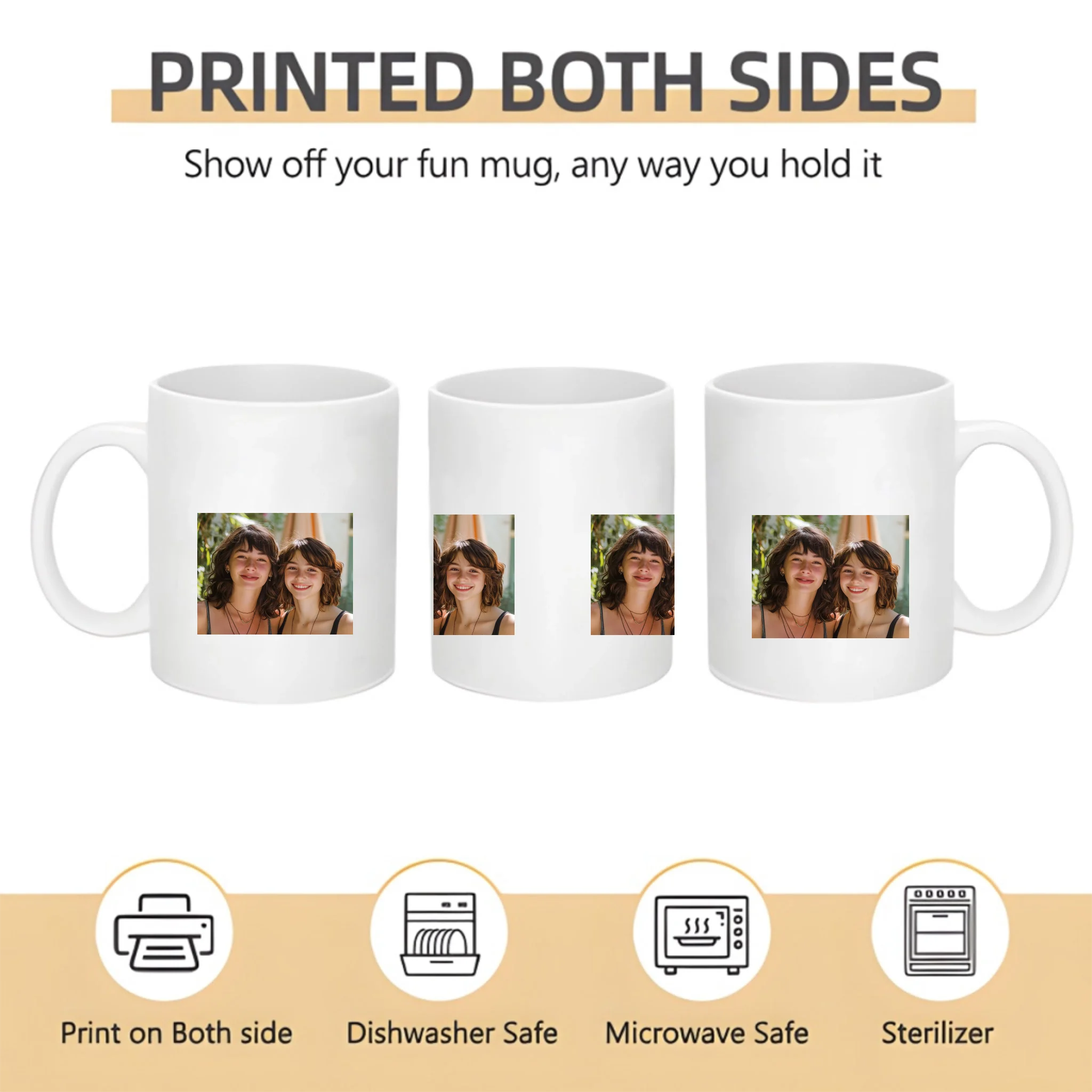 mug personalized design ceramic