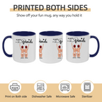 ceramic mug personalized design gift for sister