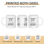 deep blue because brother black mug personalized design ceramic