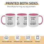 personalized design because brother black mug gift for brother
