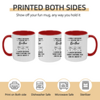 ceramic because brother black mug personalized design gift for brother