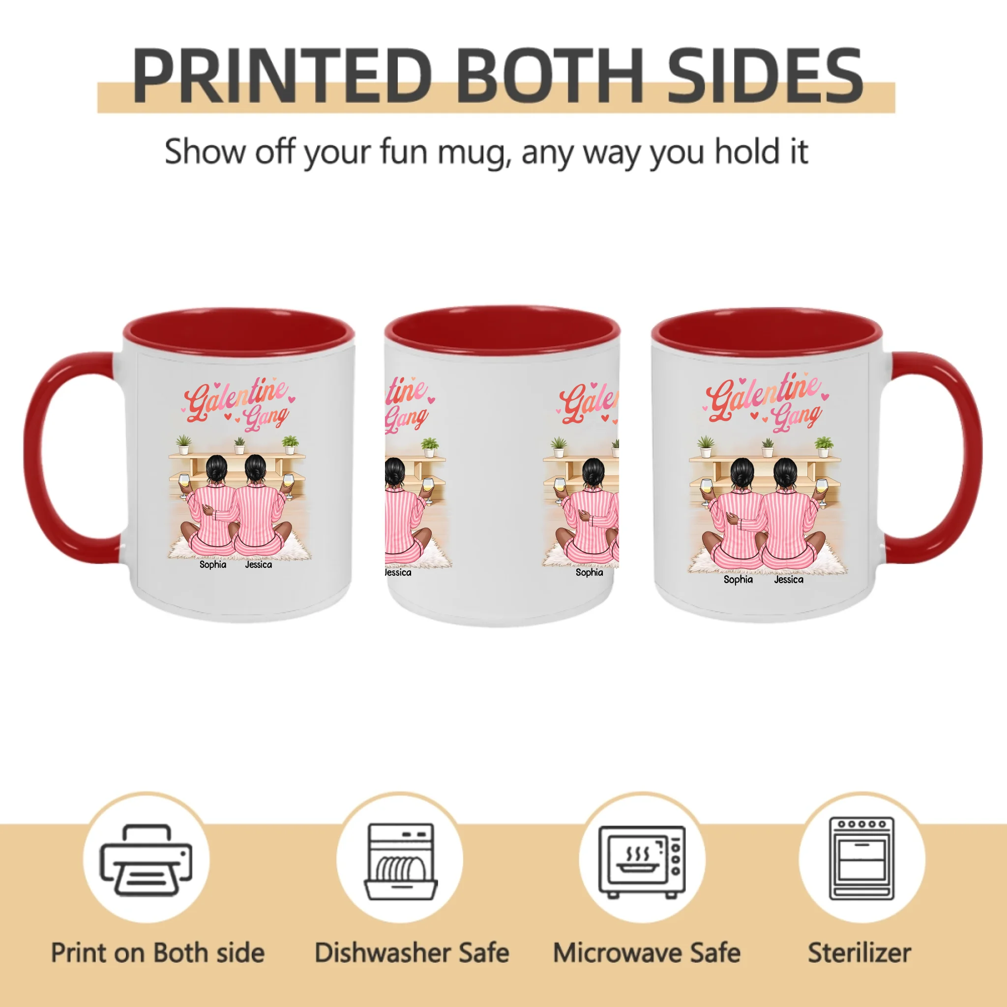personalized design mug ceramic