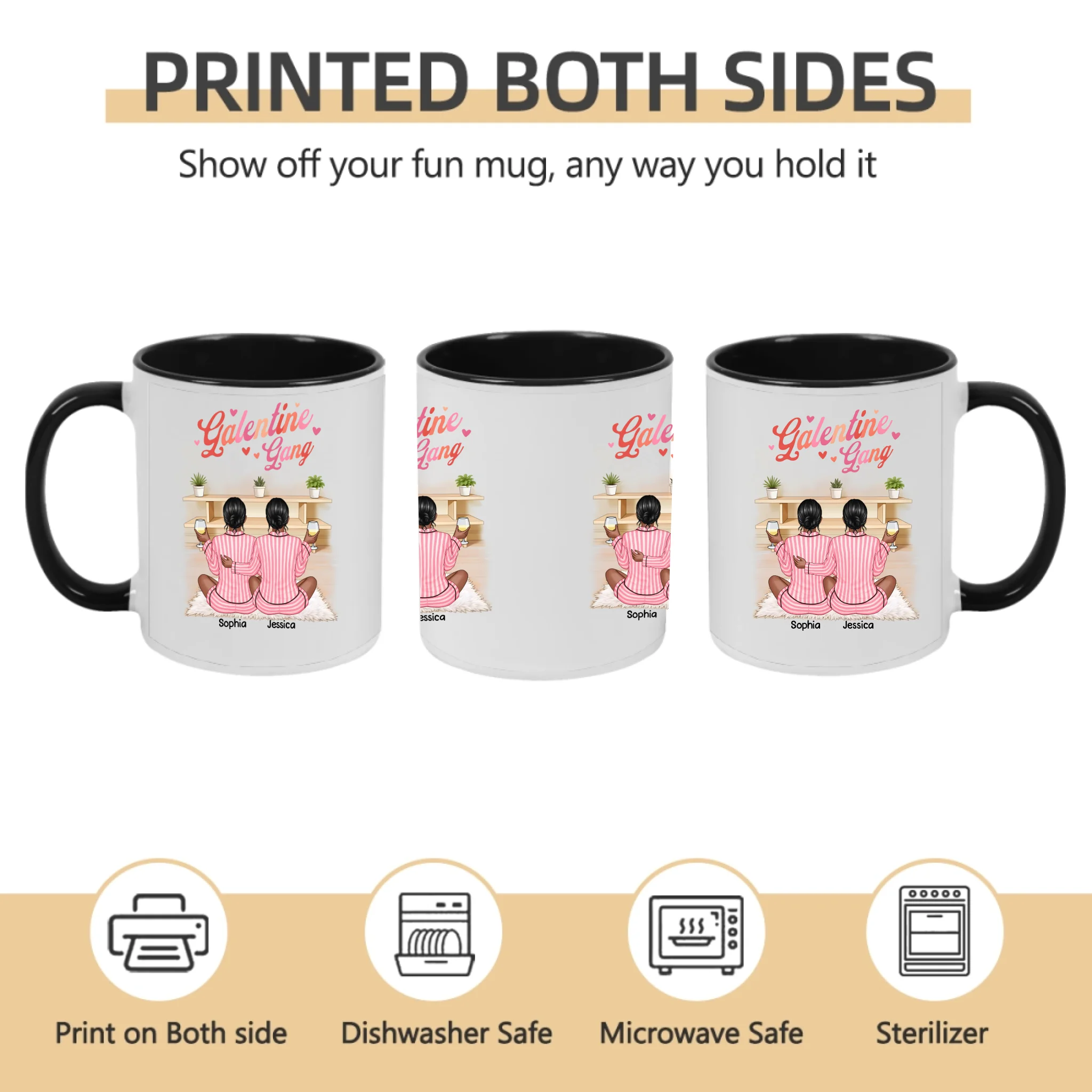 mug personalized design ceramic