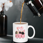 white mug personalized design ceramic