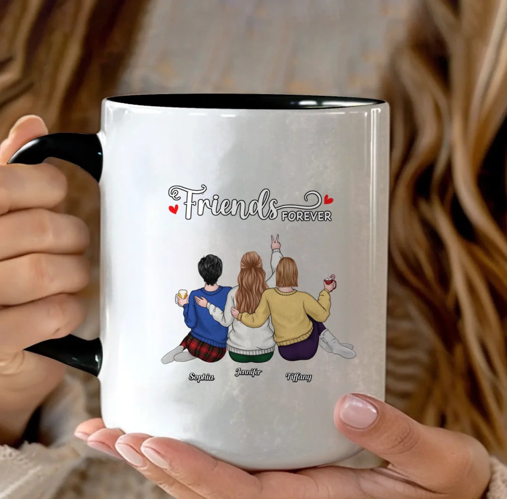 black mug personalized design ceramic