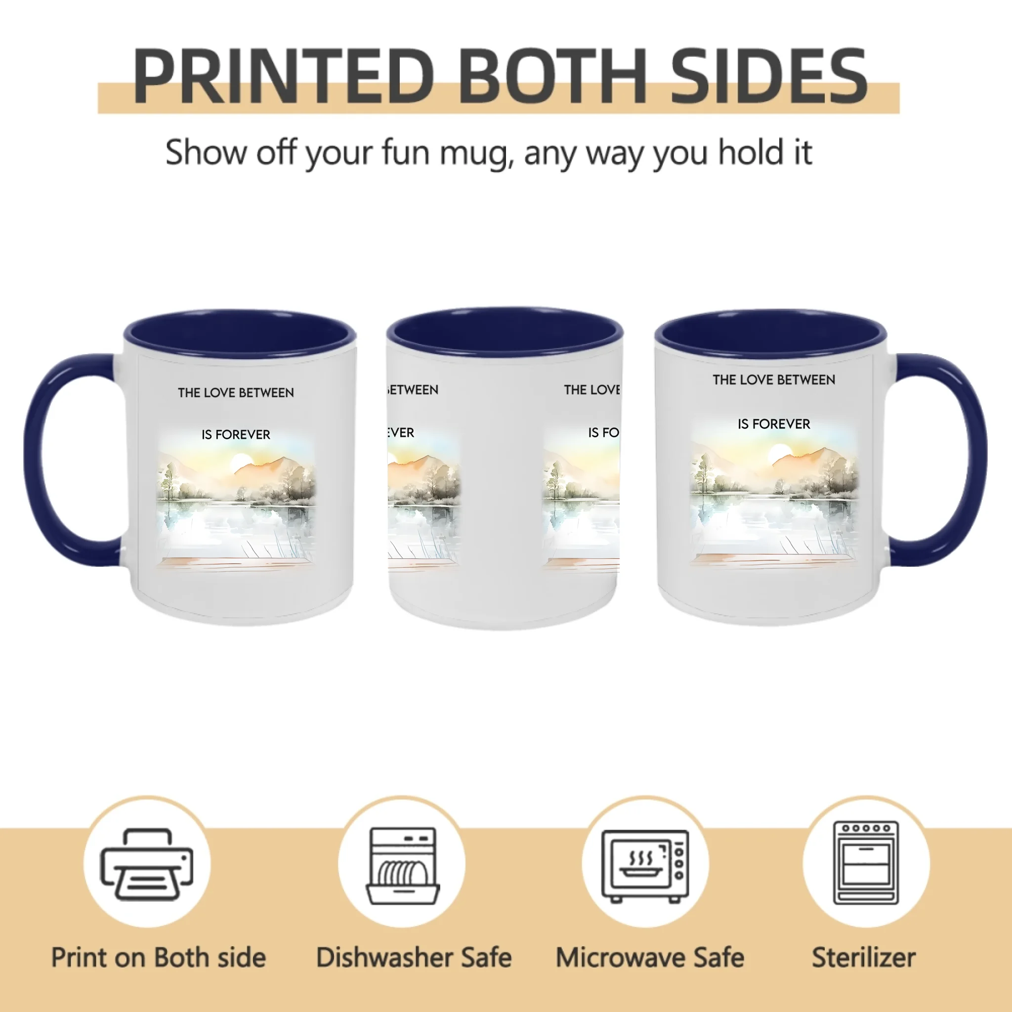 ceramic mug personalized design custom keepsake