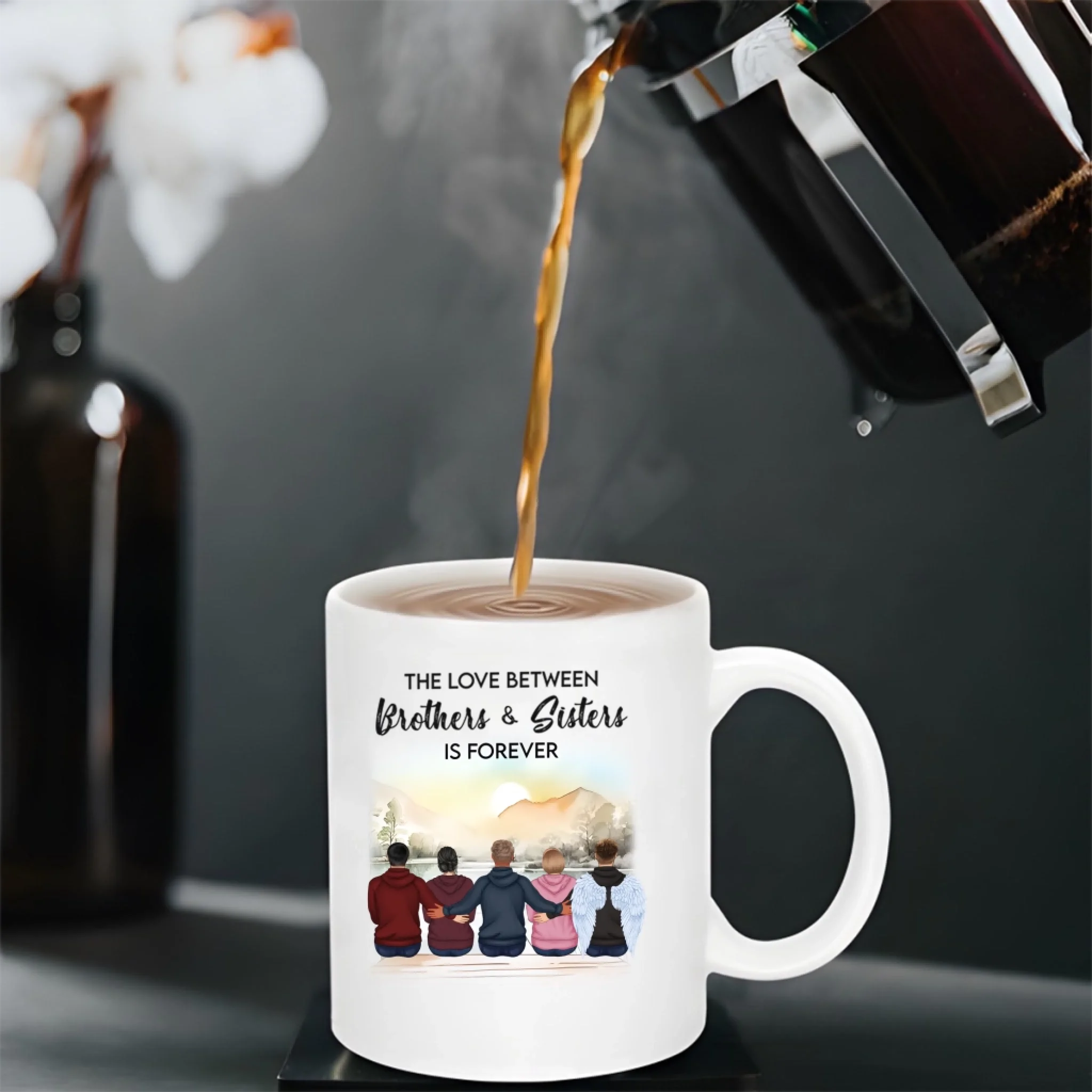 personalized design mug ceramic photo tribute