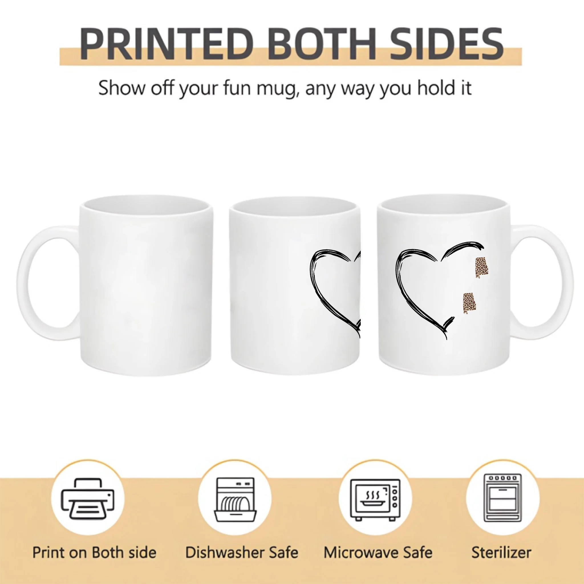 deep blue mug personalized design ceramic