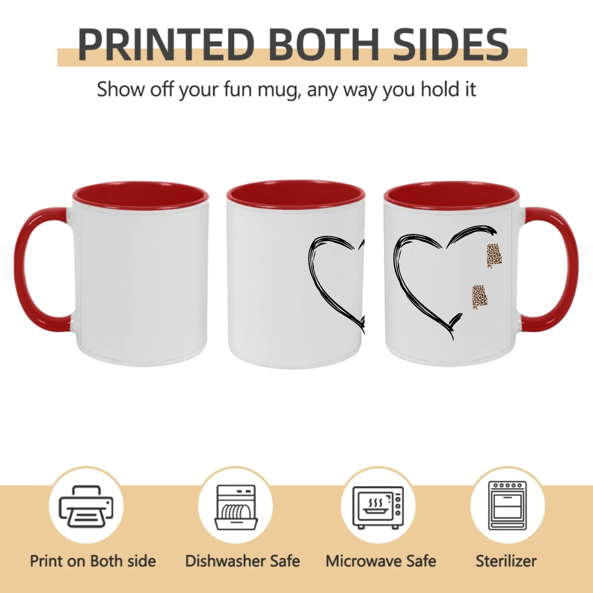 personalized design mug ceramic