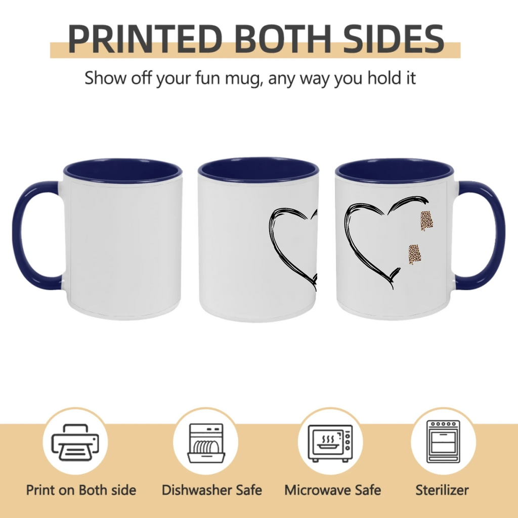 ceramic mug personalized design gift for sister