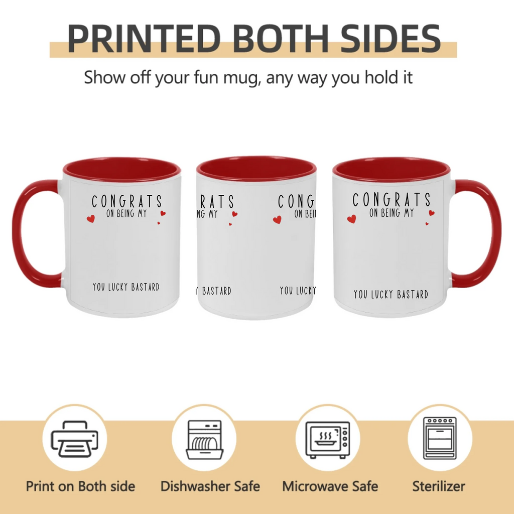 personalized design congrats being brother mug ceramic