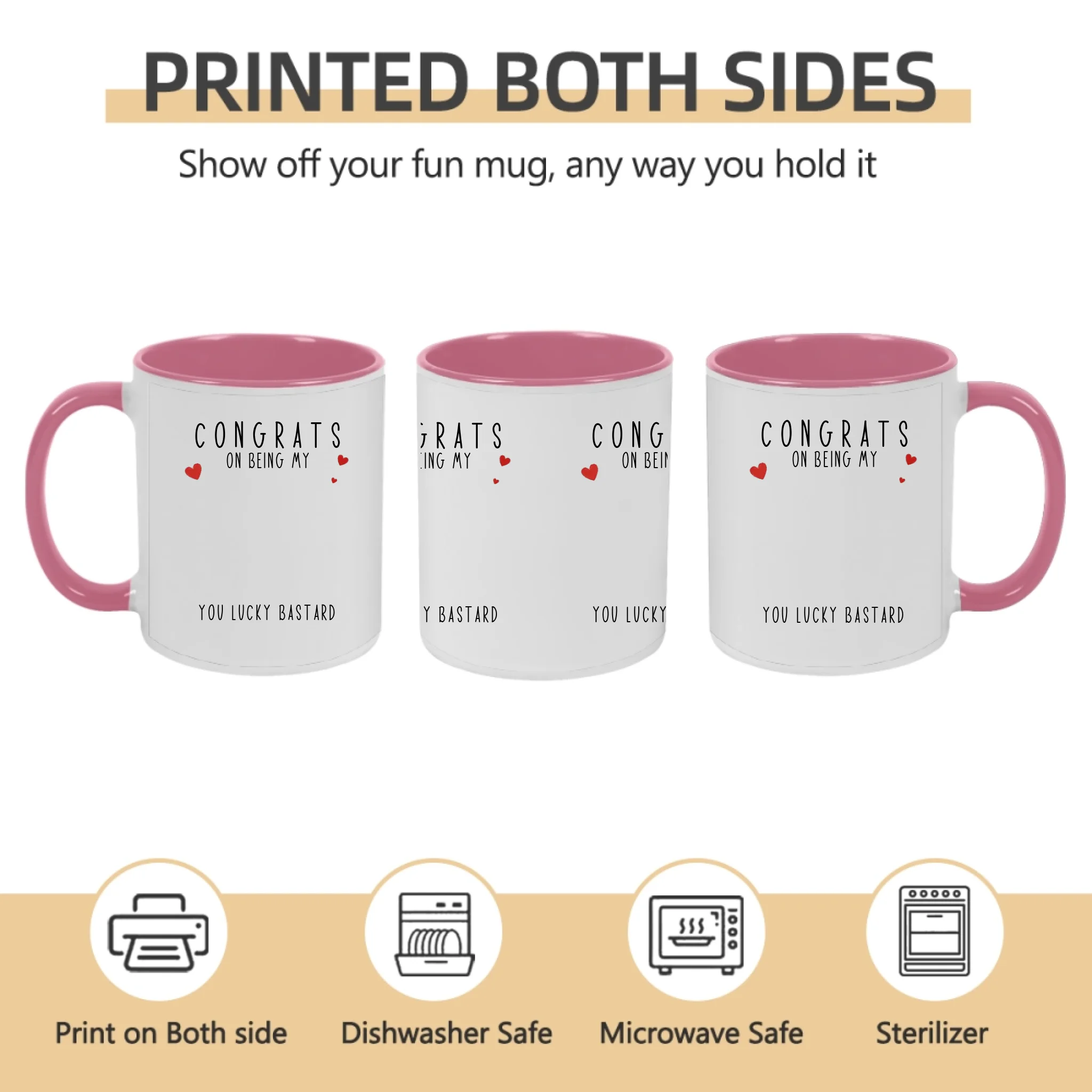 congrats being brother mug gift for brother