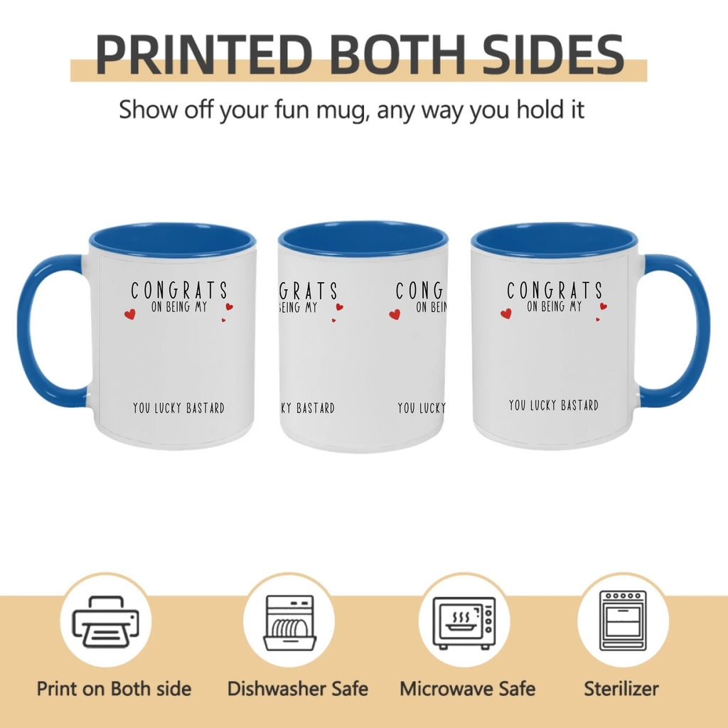 personalized design congrats being brother mug gift for brother