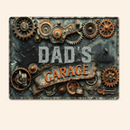 dad s garage custom title design custom gift for everyday use