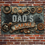 dad s garage custom title custom gift for dad personalized gift