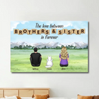 canvas personalized photo with name family remembrance poster without frame